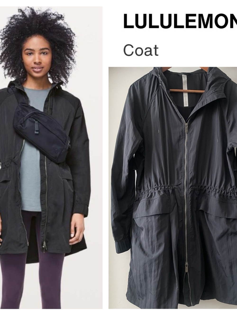 LULULEMON ATHLETICA Women’s Pack & Glyde Anorak Coat